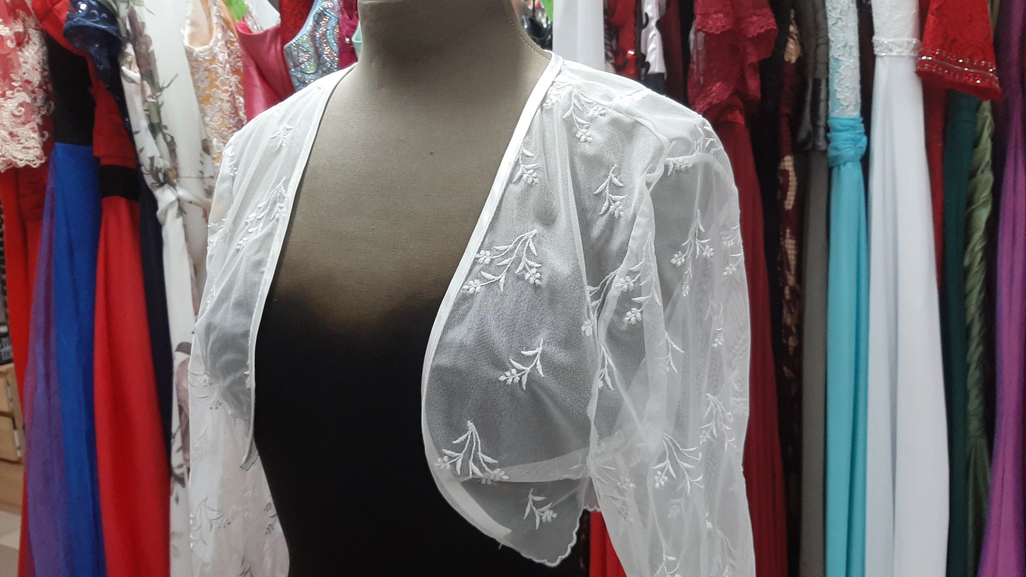 Svadobné bolerko vo veľkosti M/L