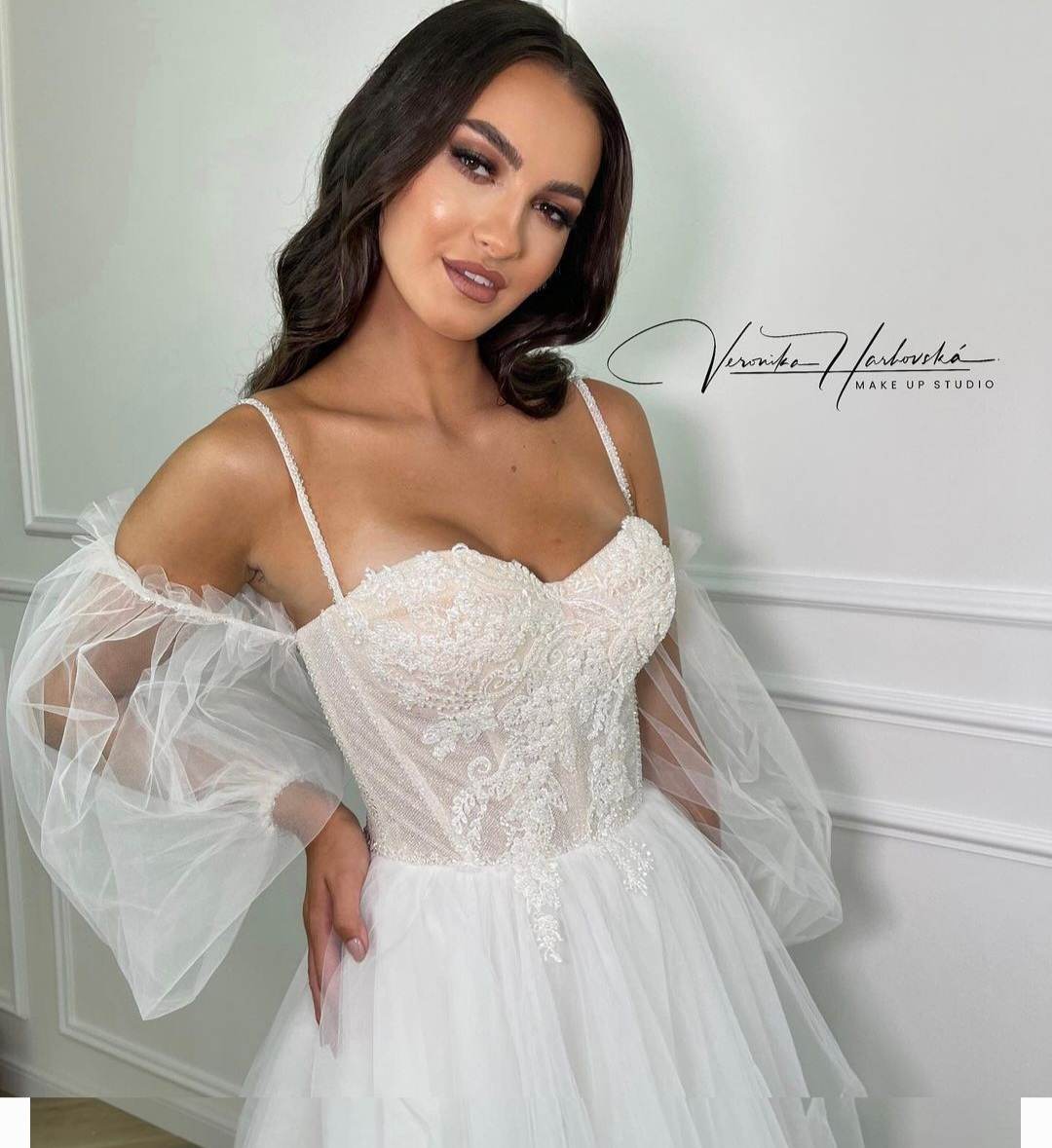 Nádherné svadobné šaty vo veľkosti XS/S/M