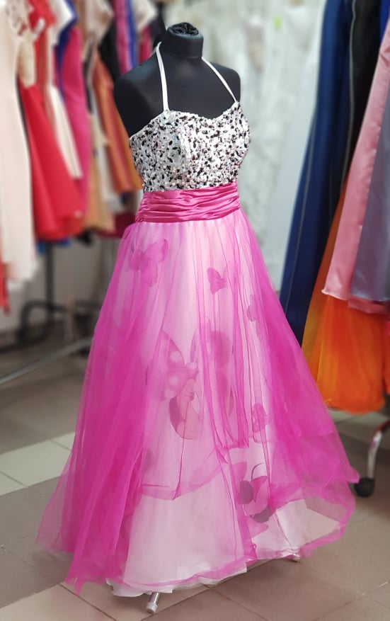 Ručne maľované šaty M/L