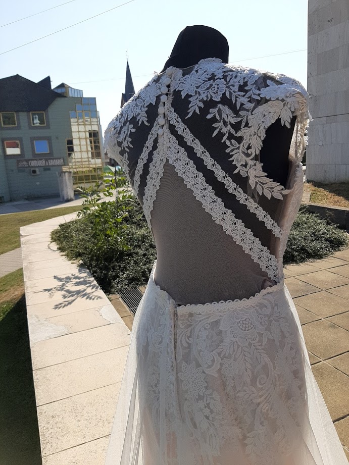 Luxusné svadobné šaty S/M/L