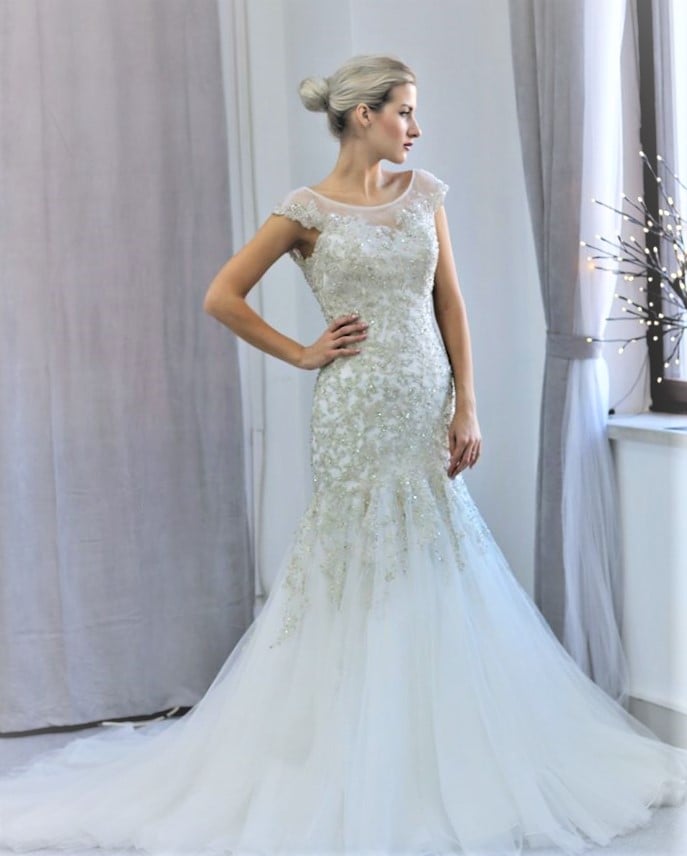 Svadobné šaty vo veľkosti S/M/L