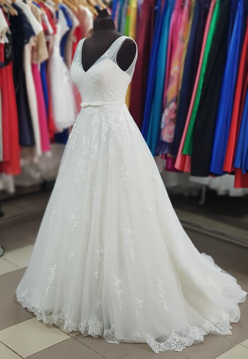 Svadobné šaty - S/M