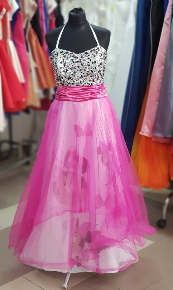 Ručne maľované šaty M/L