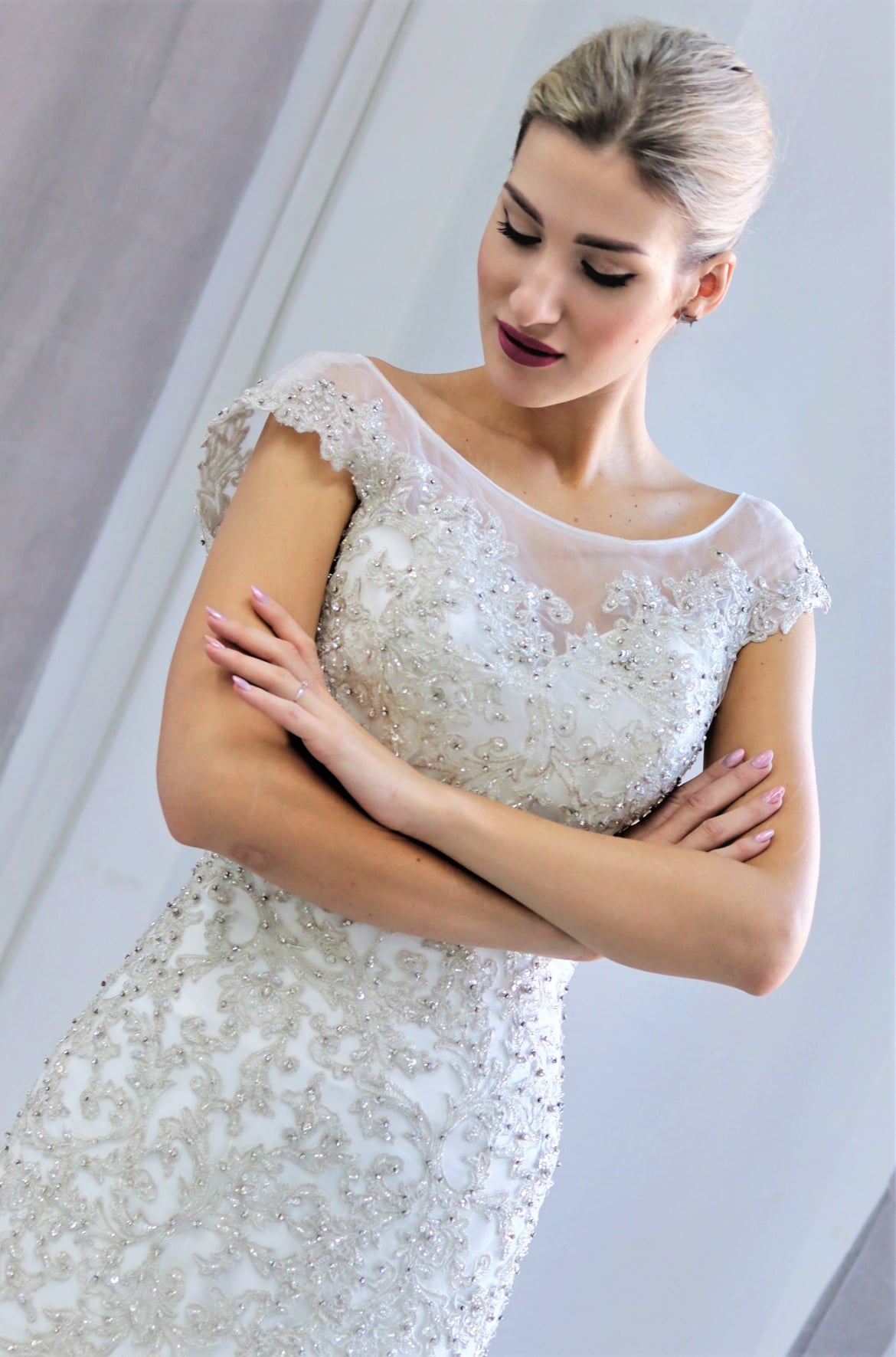 Svadobné šaty vo veľkosti S/M/L