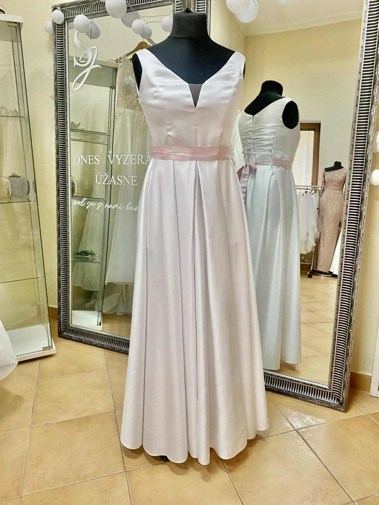 Saténové šaty S/M/L