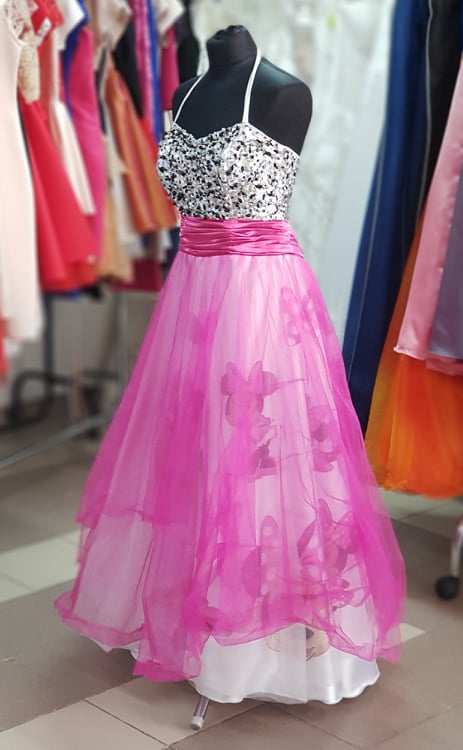 Ručne maľované šaty M/L