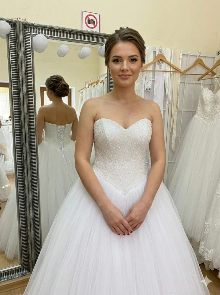 Svadobné šaty vo veľkosti  S/M/L