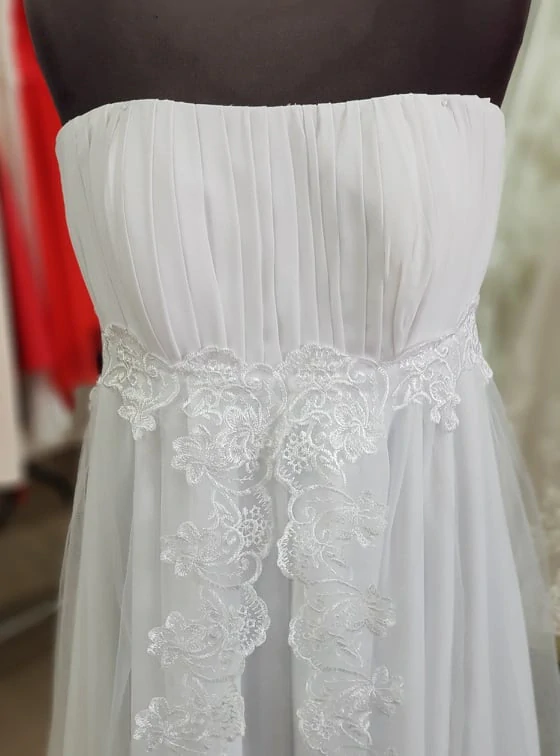 Svadobné šaty pre tehotné