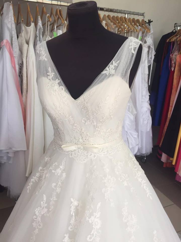 Svadobné šaty - S/M