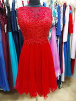 Červené šaty vo veľkosti S